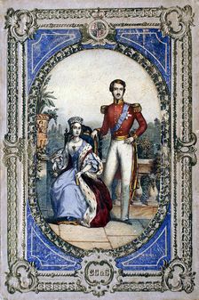 Queen Victoria and Prince Albert, c1840s