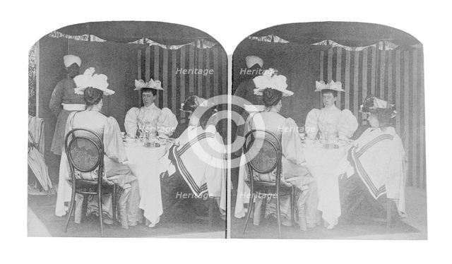 Queen Victoria at breakfast, c1890. Creator: Unknown.