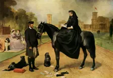 Queen Victoria at Osborne 1865-1867, (1943). Creator: Edwin Henry Landseer