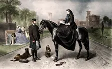 Queen Victoria at Osborne House 1865 (1906)