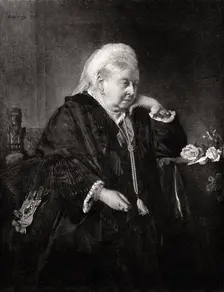 Queen Victoria at the Age of Seventy-eight late 19th century. Artist: Cockerell