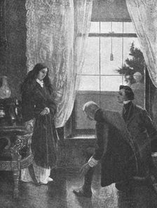 Queen Victoria Awakened to Hear the News of her Accession, June 20, 1837 (1901). Creator: Unknown