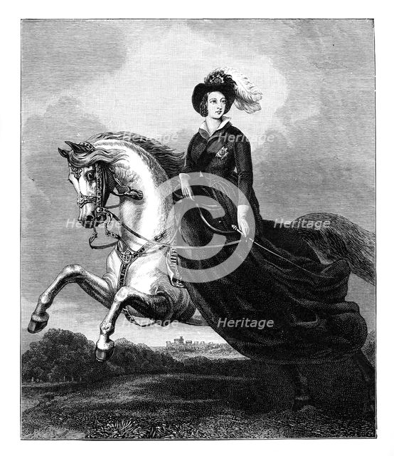 Queen Victoria, c1840s, (late 19th century). Creator: Unknown.