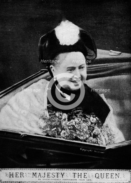 'Queen Victoria', c1890s, (1922). Creator: Knight.