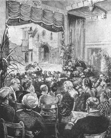 Queen Victoria hearing "Cavalleria Rusticana" at Windsor, 1891 (1901). Creator: Unknown