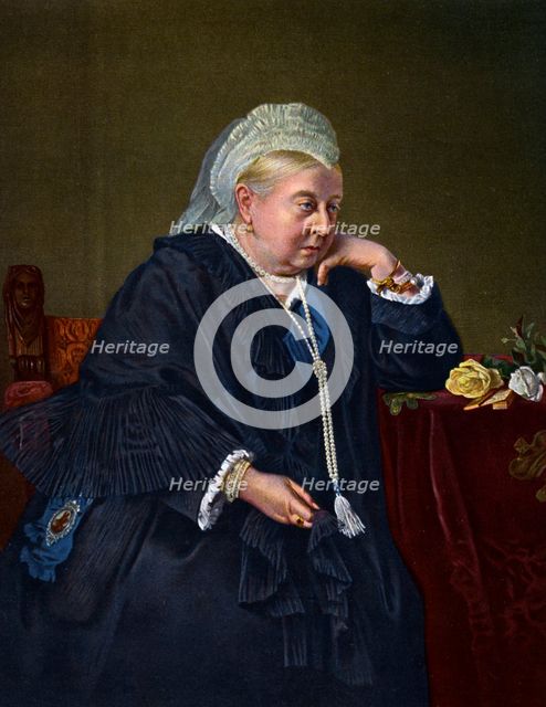 Queen Victoria in 1899, (1901).Artist: Heinrich von Angeli