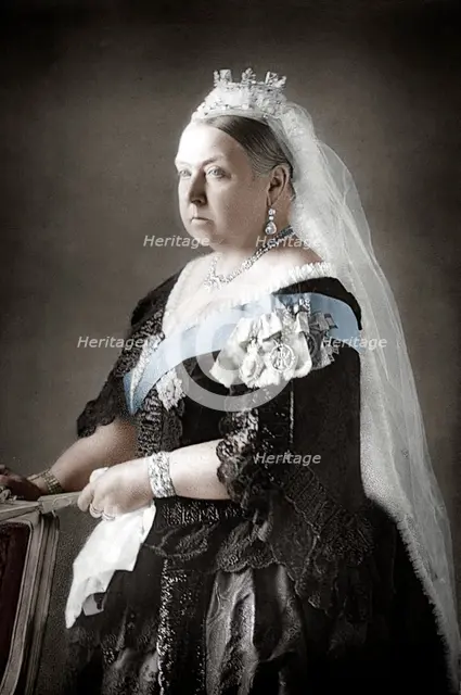 Queen Victoria of the United Kingdom, c1890. Artist: Unknown