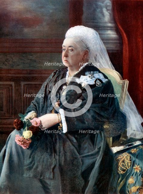 Queen Victoria, late 19th century, (20th century). Creator: Hughes & Mullins.