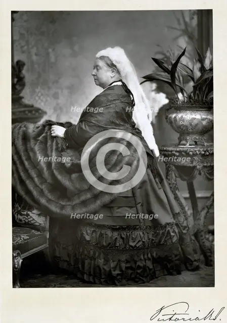 Queen Victoria, late 19th century. Creator: Walery.