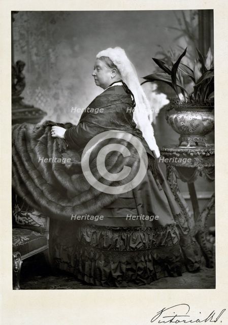 Queen Victoria, late 19th century. Creator: Walery.