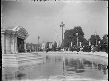Queen Victoria Memorial, The Mall, St James, City of Westminster, London, 1919. Creator: Katherine Jean Macfee
