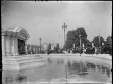 Queen Victoria Memorial, The Mall, St James, City of Westminster, London, 1919. Creator: Katherine Jean Macfee