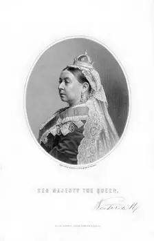 Queen Victoria, Queen of the United Kingdom of Great Britain and Ireland, 1899.Artist: W Roffe
