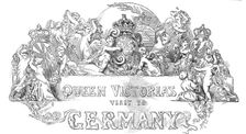 Queen Victoria's visit to Germany, 1845. Creator: Unknown