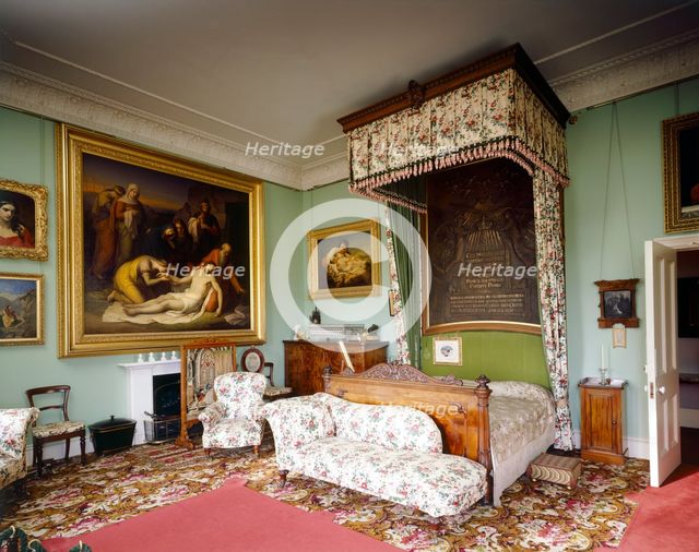 Queen Victoria's Bedroom, Osborne House, c1990-2010. Artist: Nigel Corrie.