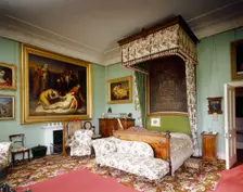 Queen Victoria's Bedroom, Osborne House, c1990-2010. Artist: Nigel Corrie