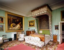 Queen Victoria's Bedroom, Osborne House, c1990-2010. Artist: Nigel Corrie