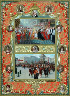 Queen Victoria's coronation, 1837 and Golden Jubilee, 1887
