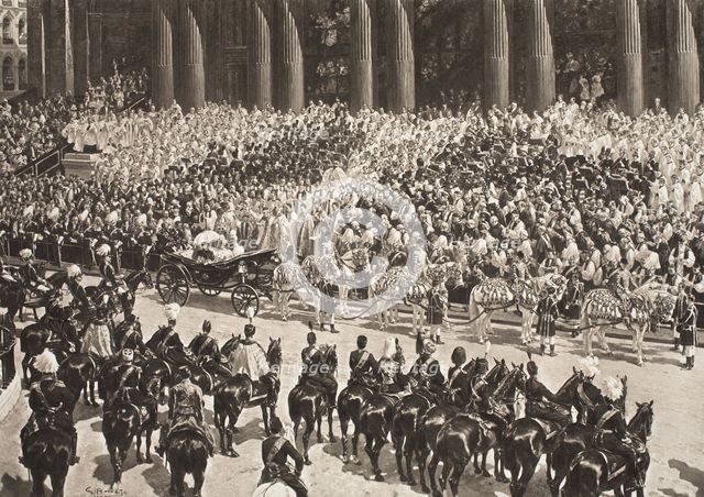 Queen Victoria's Diamond Jubilee, London, 22 June 1897 (1901).  Creator: Gennaro Amato.