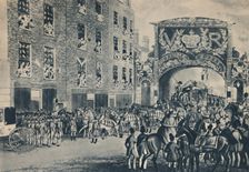 Queen Victoria's Entrance To The City On Her Way To The Guildhall, November 9th, 1837 (1948). Creator: Unknown