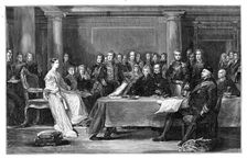 Queen Victoria's first council, c1837