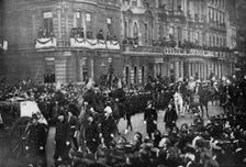 Queen Victoria's funeral procession passing through London, 1901