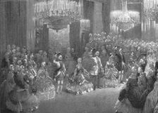 Queen Victoria's Georgian Costume Ball at Buckingham Palace, January 6, 1845 (1901). Creator: Unknown