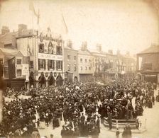 Queen Victoria's Golden Jubilee Celebrations, Chesterfield, Derbyshire, 21st September 1887. Creator: Alfred Seaman