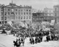 Queen Victoria's Golden Jubilee celebrations, Nottingham, Nottinghamshire, June 1887. Creator: R Allen & Son
