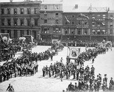 Queen Victoria's Golden Jubilee Celebrations, Nottingham, Nottinghamshire, 1887. Creator: R Allen & Son