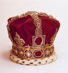 Queen Victoria's Imperial State Crown. Creator: Unknown