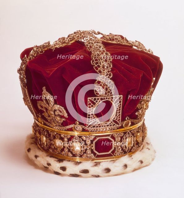 Queen Victoria's Imperial State Crown. Creator: Unknown.