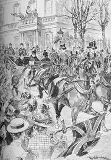 Queen Victoria's last visit to London, March, 1900 (1906)