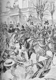 Queen Victoria's last visit to London, March, 1900 (1906)