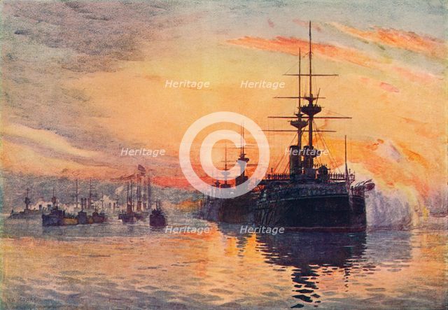 'Queen Victoria's Last Voyage, February 1, 1901', 1906. Artist: Unknown.