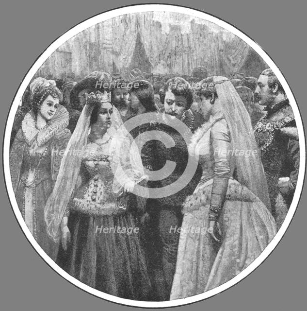 'Queen Victoria's Plantagenet Costume Ball at Buckingham Palace, May 7, 1842...', (1901). Creator: Unknown.