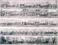 Queen Victoria's Progress through London, 1837. Artist: Joseph Robins