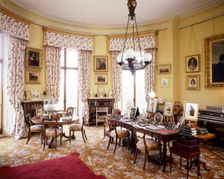 Queen Victoria's Sitting Room, Osborne House, c1990-2010. Artist: Nigel Corrie