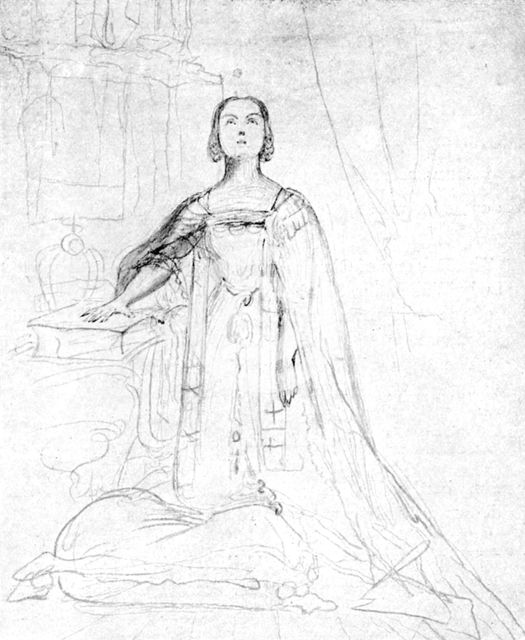 Queen Victoria taking the coronation oath, 1837, (1901).Artist: George Hayter