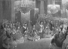 Queen Victoria's Georgian Costume Ball at Buckingham Palace, January 6, 1845 (1901). Creator: Unknown