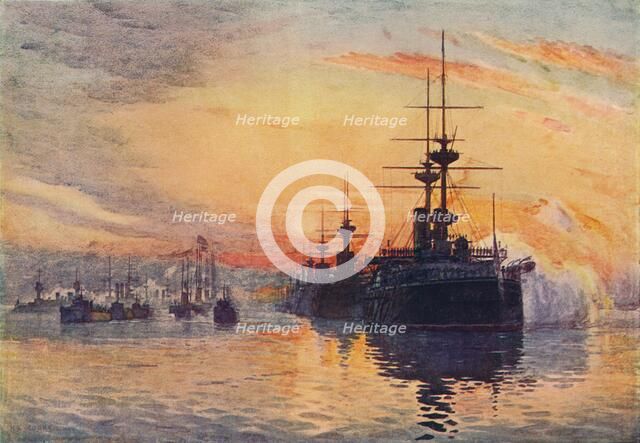 'Queen Victoria's Last Voyage, February 1, 1901', 1906. Artist: Unknown.