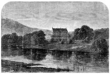 Queen Victoria's visit to Germany: Reinhardsbrunn, near Gotha, the residence of Her Majesty, 1862. Creator: S. R.