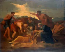 Queen Zenobia 1640s. Creator: Poussin, Nicolas (1594-1665)