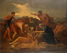 Queen Zenobia Found on the Banks of the Arax, 1640. Creator: Nicolas Poussin