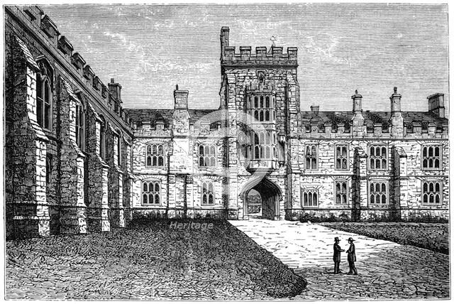 Queen's College, Cork, 1900.Artist: W Lawrence