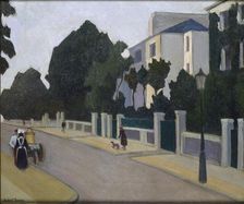 Queen's Grove, St John's Wood, 1918. Artist: Robert Polhill Bevan