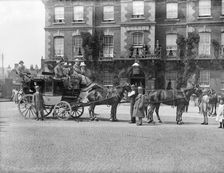 Queens Hotel, Abingdon, Oxfordshire, c1860-c1922. Artist: Henry Taunt