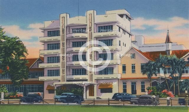 'Queen's Park Hotel, Port of Spain, Trinidad, B.W.I.', c1940s.', c1940s. Creator: Unknown.
