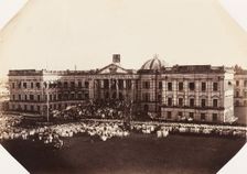 Queens Proclamation, Government House, Calcutta, November 1858, 1858. Creator: Unknown
