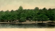 Queensmere, Wimbledon Common, London, 1903. Creator: Unknown